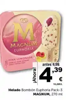 Masymas Magnum - helado bombon euphoria oferta