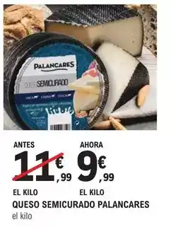 E.Leclerc Palancares - queso semicurado oferta