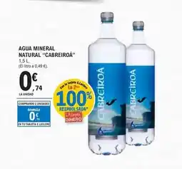 E.Leclerc Cabreiroa - agua mineral natural oferta