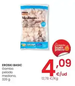 Eroski Eroski basic - gamba pelada mediana oferta