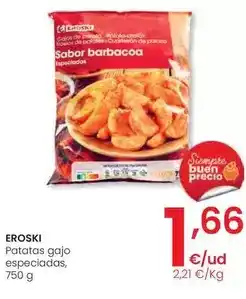 Eroski Eroski - patatas gajo especiadas oferta