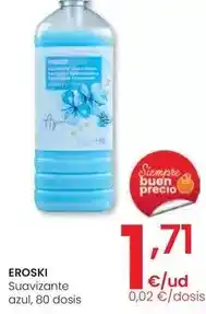 Eroski Eroski - suavizante azul oferta