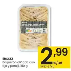 Eroski Eroski - boqueron alinado con ajo y perejil oferta