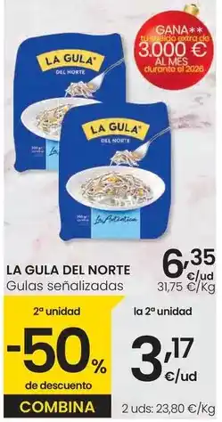 Eroski La gula del norte - gulas señalizadas oferta