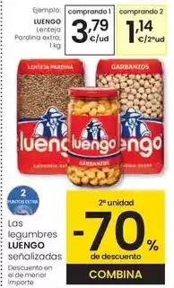 Eroski Luengo - lenteja pardina extra oferta