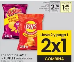 Eroski Lay's - patatas sal super chorizo oferta