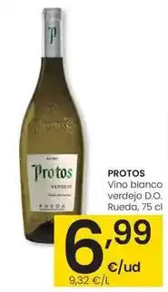 Eroski Protos - vino blanco verdejo d.o. rueda oferta