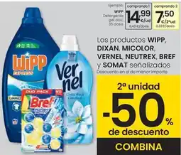 Eroski Wipp - detergente gel azul oferta