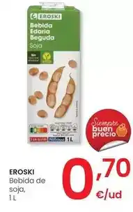 Eroski Eroski - bebida de soja oferta