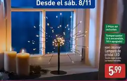 ALDI Home creation - lampara de cristal led oferta