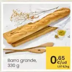 Eroski Barra grande oferta