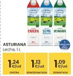 Eroski Asturiana - leche oferta