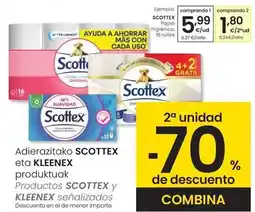 Eroski Scottex - papel higiénico oferta