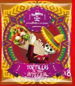Dia Dia al punto - tortillas integrales 100% 320 g oferta