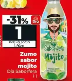 Dia Dia saborfera - zumo sabor mojito 1 l oferta