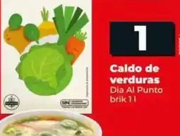 Dia Dia al punto - caldo de verduras brik 1 l oferta