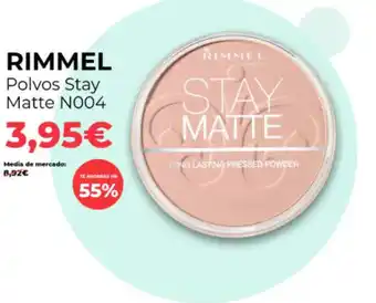 PrimaPrix RIMMEL Polvos Stay Matte N004 oferta