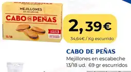 Sangüi CABO DE PEÑAS Mejillones en escabeche oferta