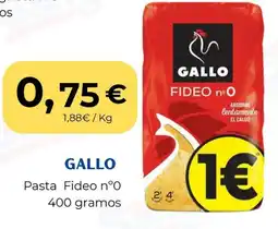 Sangüi GALLO Pasta Fideo n°0 oferta