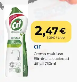 Sangüi CIF Crema multiuso Elimina la suciedad dificil oferta