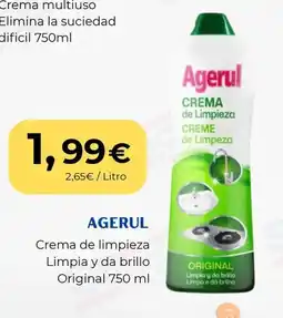 Sangüi AGERUL Crema de limpieza Limpia y da brillo Original oferta