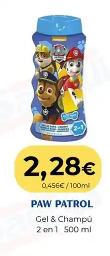 Sangüi PAW PATROL Gel & Champú 2 en 1 oferta