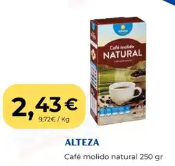 Sangüi ALTEZA Café molido natural oferta