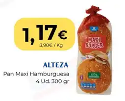 Sangüi ALTEZA Pan Maxi Hamburguesa oferta