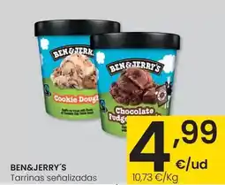 Eroski Ben & jerry's - tarrinas oferta