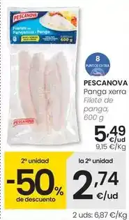 Eroski Pescanova - filete de panga oferta