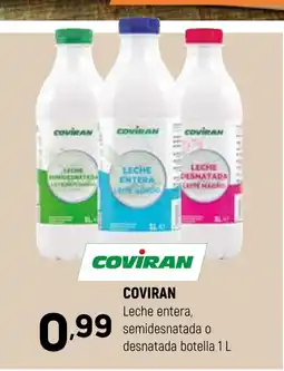 Coviran COVIRAN Leche entera, semidesnatada o desnatada oferta