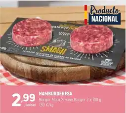 Coviran HAMBURDEHESA burger meat smash burger oferta
