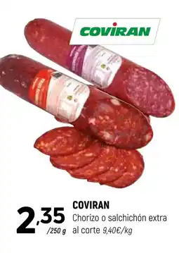 Coviran COVIRAN Chorizo o salchichón extra oferta
