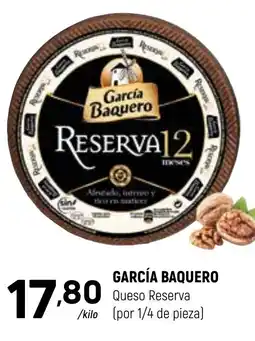 Coviran GARCÍA BAQUERO Queso Reserva oferta