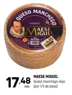 Coviran MAESE MIGUEL Queso manchego viejo oferta