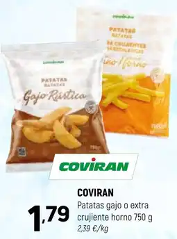 Coviran COVIRAN Patatas gajo o extra crujiente horno oferta