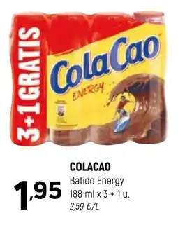 Coviran COLACAO Batido Energy oferta