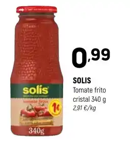 Coviran SOLIS Tomate frito cristal oferta