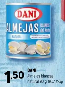 Coviran DANI Almejas blancas natural oferta