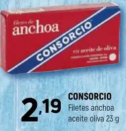 Coviran CONSORCIO Filetes anchoa aceite oliva oferta