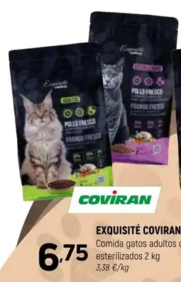 Coviran EXQUISITÉ COVIRAN Comida gatos adultos o esterilizados oferta