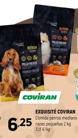 Coviran EXQUISITÉ COVIRAN Comida perros mediano o razas pequeñas oferta