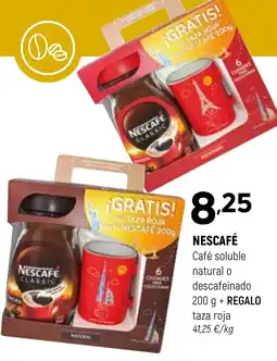 Coviran NESCAFÉ Café soluble natural o descafeinado oferta
