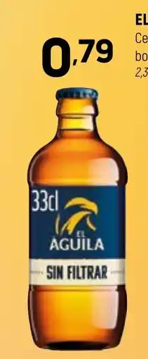 Coviran EL ÁGUILA Cerveza sin filtrar oferta