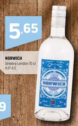 Coviran NORWICH Ginebra London oferta