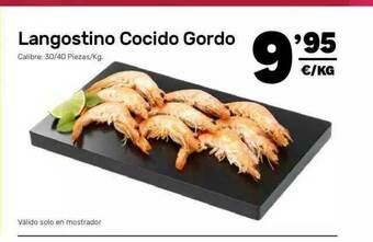 AhorraMas Langostino Cocido Gordo oferta