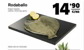 AhorraMas Rodaballo oferta