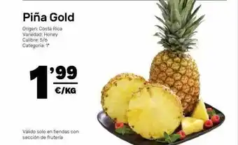 AhorraMas Piña Gold oferta