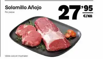 AhorraMas Solomillo Añojo oferta