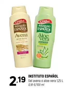 Coviran INSTITUTO ESPAÑOL Gel avena o aloe-vera oferta